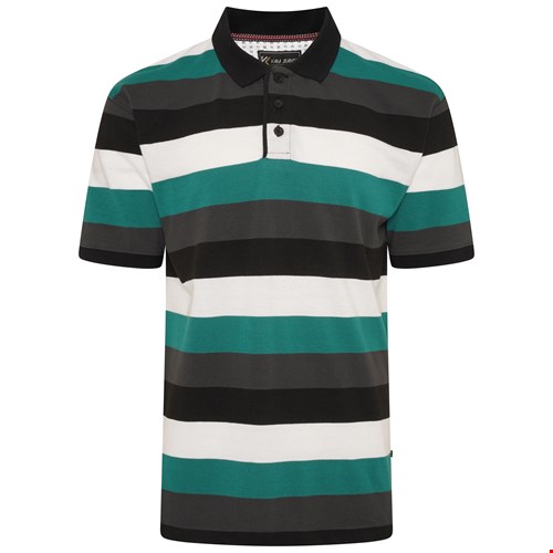 KAM Yarn Dye Stripe Polo